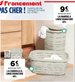 Centrakor LA PANIÈRE À LINGE SIGNATURE offre