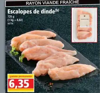 Norma Escalopes De Dinde offre