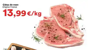 Côtes de veau