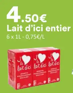 Hmarket J'le lait d'ici offre