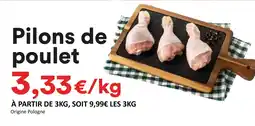 Hmarket Pilons de poulet offre
