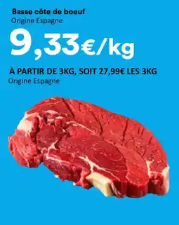 Hmarket Basse côte de boeuf offre