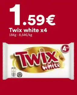 Hmarket Twix white offre