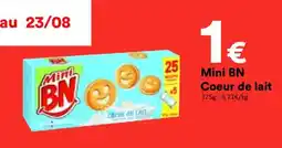 Hmarket Mini BN Coeur de lait offre