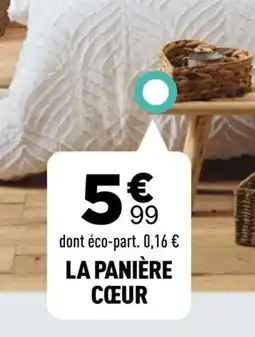 Centrakor La panière cœur offre