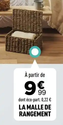 Centrakor La malle de rangement offre