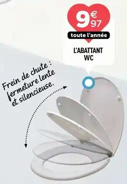 Centrakor L'abattant wc offre