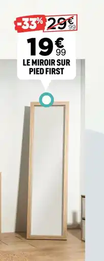Centrakor First le miroir sur pied offre