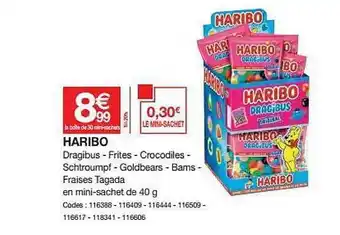 Promocash Haribo offre