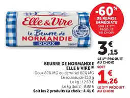 Bi1 Elle & Vire Beurre de Normandie offre