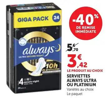 Always Serviettes