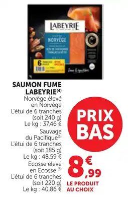 Bi1 LABEYRIE SAUMON FUME offre