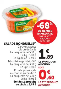 Bi1 Bonduelle Salade offre