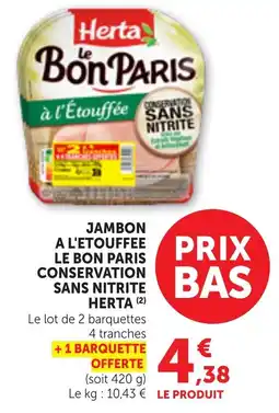 Bi1 Herta Jambon à l'Étouffée offre