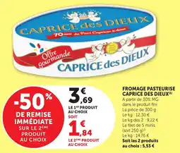 Bi1 CAPRICE des DIEUX offre