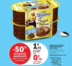 Bi1 La Laitière Secret de Mousse offre