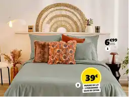 GiFi PARURE DE LIT 2 PERSONNES GAZE DE COTON offre