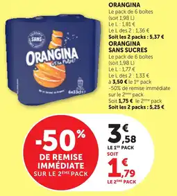 Bi1 ORANGINA offre
