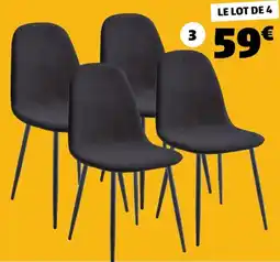 GiFi 4 chaise offre