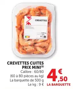Bi1 CREVETTES CUITES offre