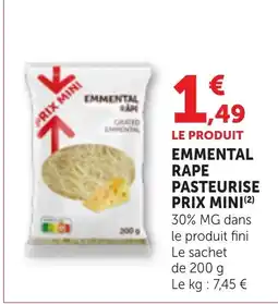 Bi1 EMMENTAL RÂPE offre