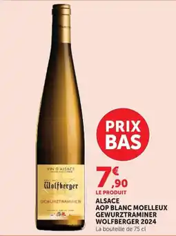 Super U Wolfberger Gewurztraminer offre