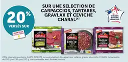 Bi1 CHARAL Carpaccio offre