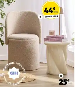 GiFi GiFi LE POUF 3 EN 1 offre