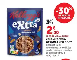 Bi1 Kellogg's granola offre