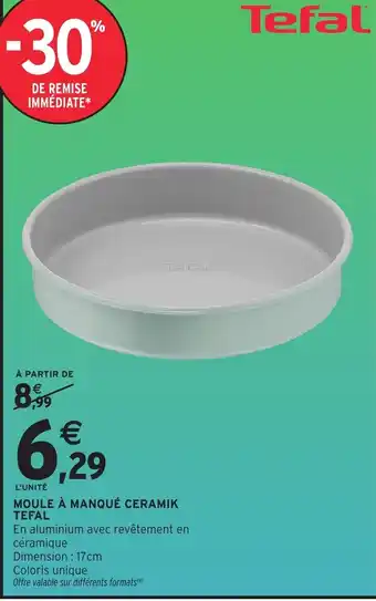 Tefal MOULE À MANQUÉ CERAMIK