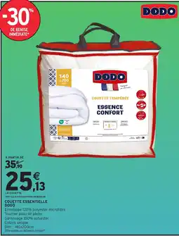 Intermarché Hyper DODO COUETTE ESSENTIELLE offre