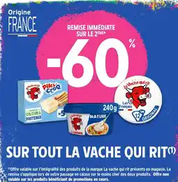 Intermarché Hyper La vache qui rit offre