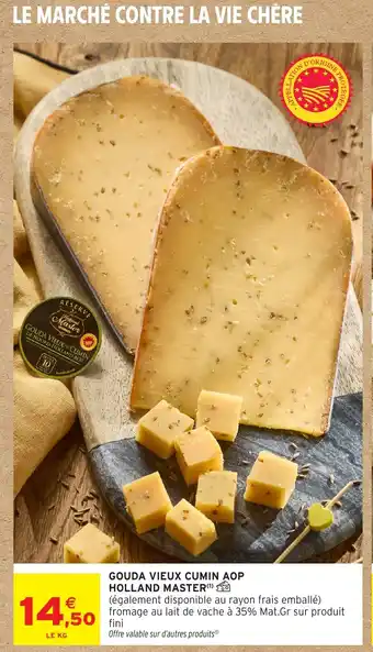 HOLLAND MASTER Gouda Vieux Cumin AOP