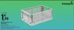 Intermarché Hyper KEEPPER BOÎTE PLIABLE 3,4 L offre
