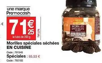 Morilles Spéciales Séchées