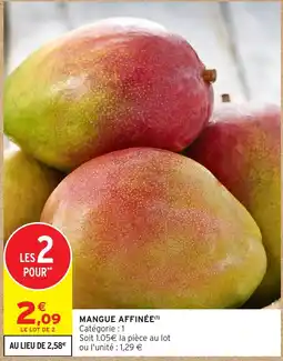 Intermarché Hyper MANGUE AFFINÉE offre