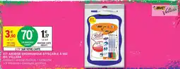 Intermarché Hyper BIC Velleda Kit ardoise ergonomique effaçable à sec offre