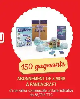 Intermarché Hyper PANDACRAFT offre