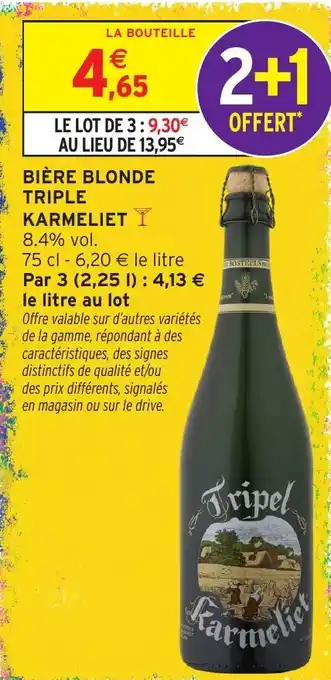 Karmeliet Tripel