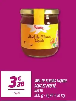 Netto Netto Miel de Fleurs Liquide offre