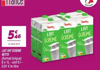 Netto LAIT ÉCRÉMÉ