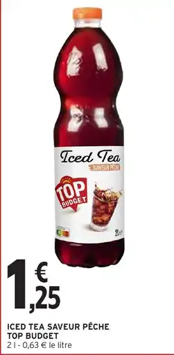 Intermarché Hyper TOP BUDGET Iced Tea offre