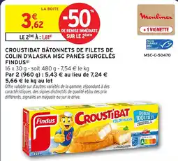 Intermarché Hyper Findus Croustibat offre