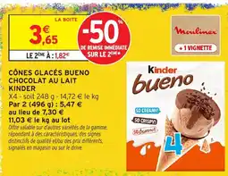 Intermarché Hyper Kinder bueno offre