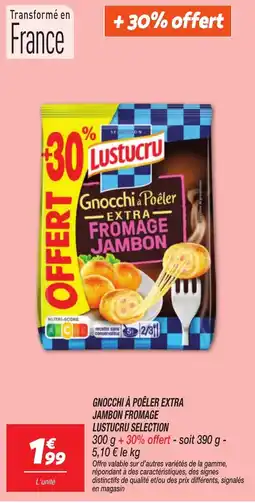 Netto Lustucru Gnocchi à Poêler Extra offre