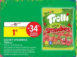 Intermarché Hyper Trolli Sour Strawbies offre