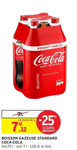 Intermarché Hyper Coca-Cola boisson gazeuse standard offre