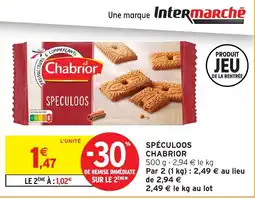 Intermarché Hyper Chabrior Spéculoos offre