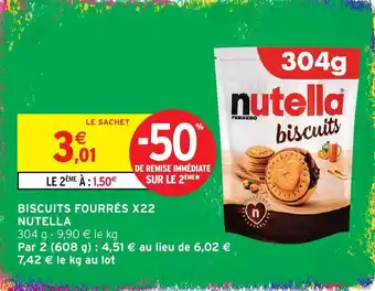 Nutella biscuits