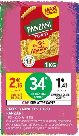 Intermarché PANZANI TORTI offre